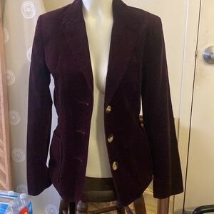 GAP Burgundy Blazer